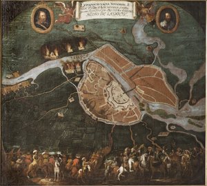 A novgorodi csata (Oroszország), a svéd lengyel háború (1600-1611) - A novgorodi csata alkotó: Johan Hammer
