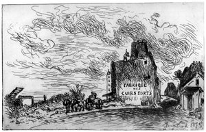 Bontás, c1840-1890 1924 alkotó: Johan Barthold Jongkind