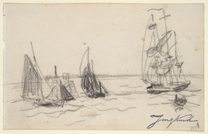 Kis vitorlások és egy hárommester alkotó: Johan Barthold Jongkind