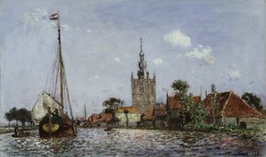 Overschie temploma alkotó: Johan Barthold Jongkind