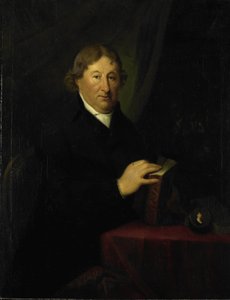 Gerrit van der Pot, Groeneveld ura, rotterdami műgyűjtő portréja alkotó: Johan Bernard Scheffer
