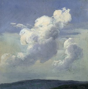 Felhő tanulmány alkotó: Johan Christian Dahl