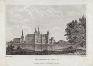 Frederiksborg palota alkotó: Johan Christian Dahl
