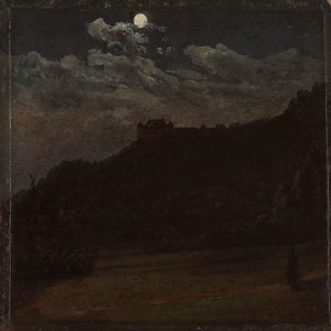 A Meissen melletti Siebeneichen-kastély alkotó: Johan Christian Dahl
