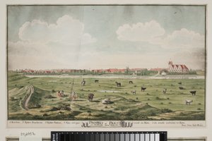 Præstø kilátása alkotó: Johan Jacob Bruun
