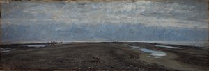 A Skaw Spit. Skagen alkotó: Johan Krouthén
