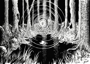 A misztikus erdő hullámai alkotó: Johan Liewendahl