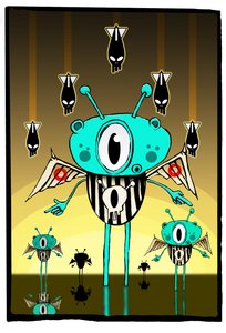 Team Alien, 2012 (illusztráció) alkotó: Johan Lilja