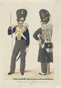 Két gyalogos katona alkotó: Johan Martin Leydenroth