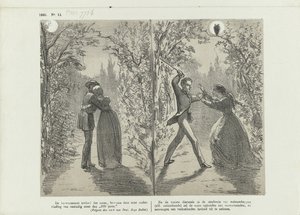 Rajzfilm a Hold hatásáról, 1865