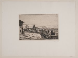 Róma kilátása a Janiculum-hegyről