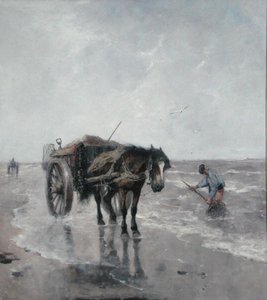 Sea Breezes (olaj, vászon) alkotó: Johan Scherrewitz