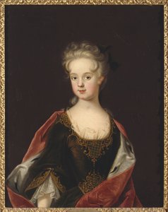 Marie Leczinska, reine de France – Marie Leszczynska, Franciaország királynőjének (1703-1768) portréja, készítette: Starbus, Johan (1679-1724). Olajfestmény alkotó: Johan Starbus