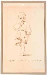 Kicsi, álló fiú alkotó: Johan Thomas Lundbye