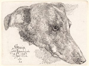 Hundehoved, Snip alkotó: Johan Thomas Lundbye