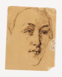 Női portré alkotó: Johan Thomas Lundbye