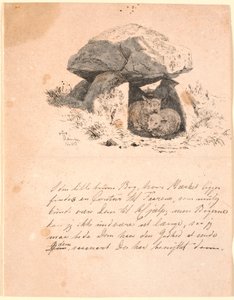 A bárányok. Illusztráció Kaalund "Fables for Children" című művéhez. Lásd a lapkatalógus megjegyzését. alkotó: Johan Thomas Lundbye