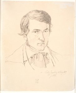 Önarckép alkotó: Johan Thomas Lundbye