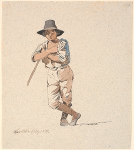 Álló pásztorfiú alkotó: Johan Thomas Lundbye