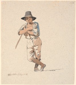 Álló pásztorfiú alkotó: Johan Thomas Lundbye
