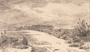 Himlingøye által, Téli táj alkotó: Johan Thomas Lundbye