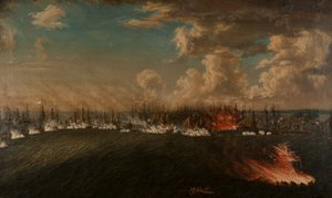 A viborg-öböli csata 1790. július 3-án.