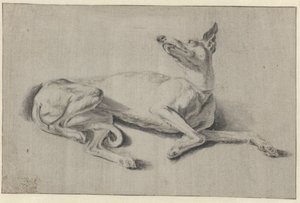 Fekvő agár alkotó: Johan le Ducq (possibly)