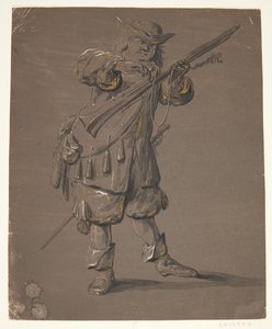 Katona puskával alkotó: Johan le Ducq