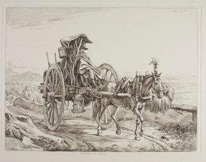 Római kocsis alkotó: Johann Adam Klein