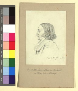 Christian Albrecht Jensen (1792-1870), festő alkotó: Johann Adam Klein