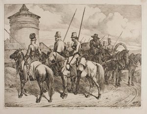 Doni kozákok alkotó: Johann Adam Klein