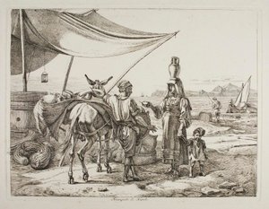 Nápolyi gyümölcsárus alkotó: Johann Adam Klein