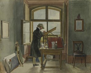 Johann Christoph Erhard műtermében, 1818.