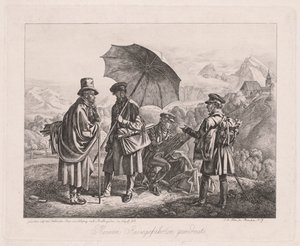 A művészek útjukon alkotó: Johann Adam Klein