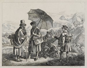 Az utazó festők alkotó: Johann Adam Klein