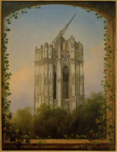Befejezetlen déli torony alkotó: Johann Adolf Lasinsky