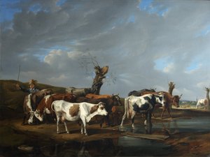 Kuhherde alkotó: Johann Alexander Dallinger von Dalling