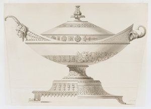 Fedett Tureen alkotó: Johann Alois Seethaler