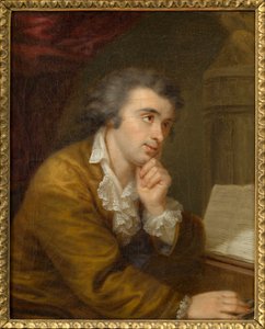 Joseph Wölfl zongoraművész és zeneszerző portréja 1773-1812, c. 1795.