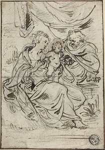 Szent Család alkotó: Johann Boeckhorst