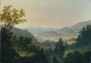 A Habsburg romok környéke alkotó: Johann Caspar Rahn