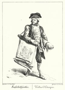 Nyomtat eladó (metszet) alkotó: Johann Christian (after) Brand