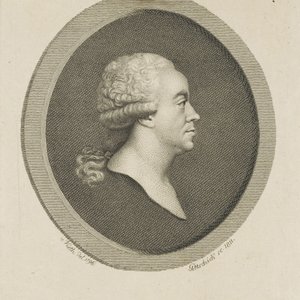 Joseph Schuster zeneszerző portréja 1748-1812, 1811.