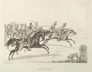 Osztrák Lancers, 19. század eleje.