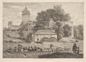 Regensberg városfala, 1817.
