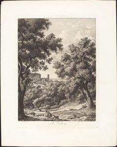 És Tivoli alkotó: Johann Christian Reinhart
