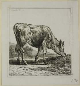 Borjúetetés, a Die Zweite Thierfolge-tól alkotó: Johann Christian Reinhart
