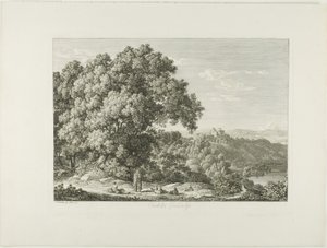 Gandolfo kastély alkotó: Johann Christian Reinhart