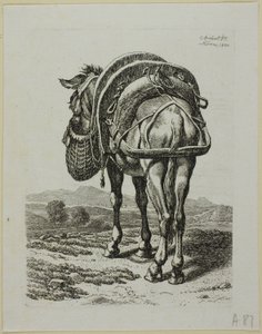 Etetőöszvér - Hátsó, A tolvajok második sorozatából alkotó: Johann Christian Reinhart