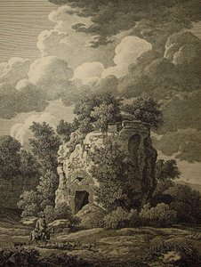 J C Reinhart sír Falerium 1796 alkotó: Johann Christian Reinhart